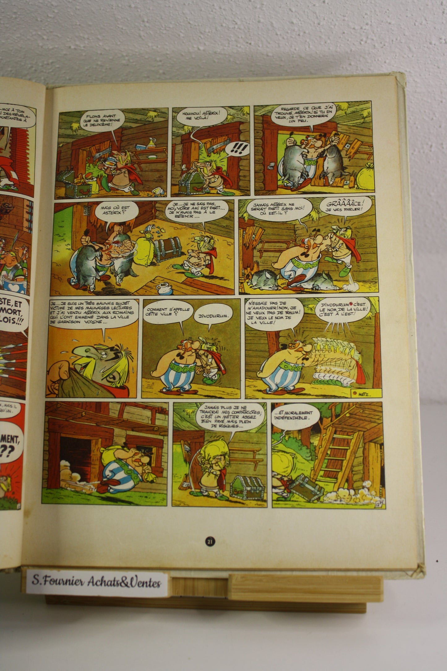 Le tour de gaule – Astérix – Goscinny Uderzo – Dargaud - Réédition – 1965 - Pilote