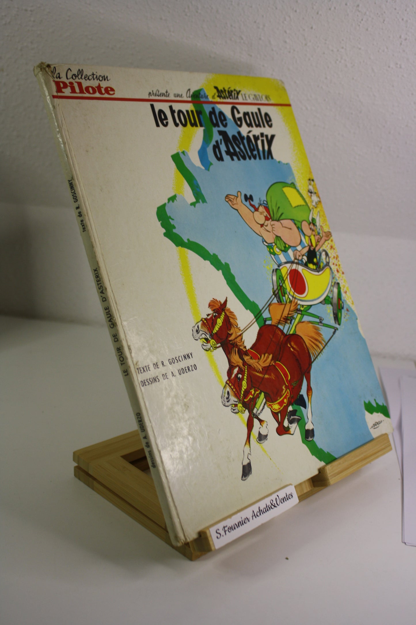 Le tour de gaule – Astérix – Goscinny Uderzo – Dargaud - Réédition – 1965 - Pilote