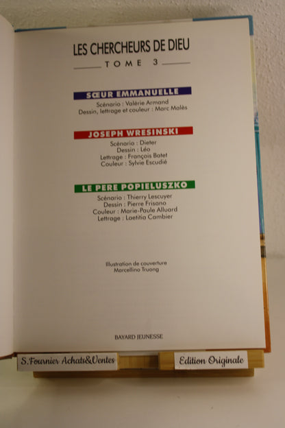 Tome 3 – Les chercheur de dieux – Collectif – Bayard Jeunesse - Réédition – 2006