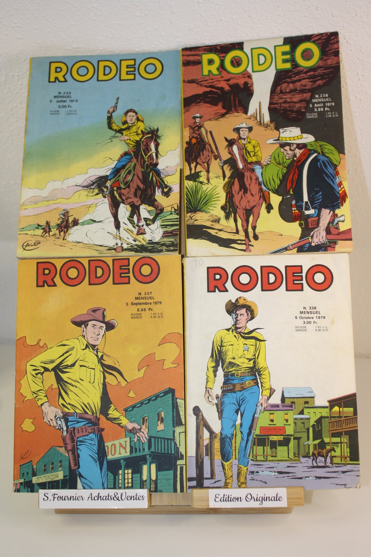 Rodéo du n°335 au n°338 – Rodéo – Collectif – LUG – Périodique – 1979
