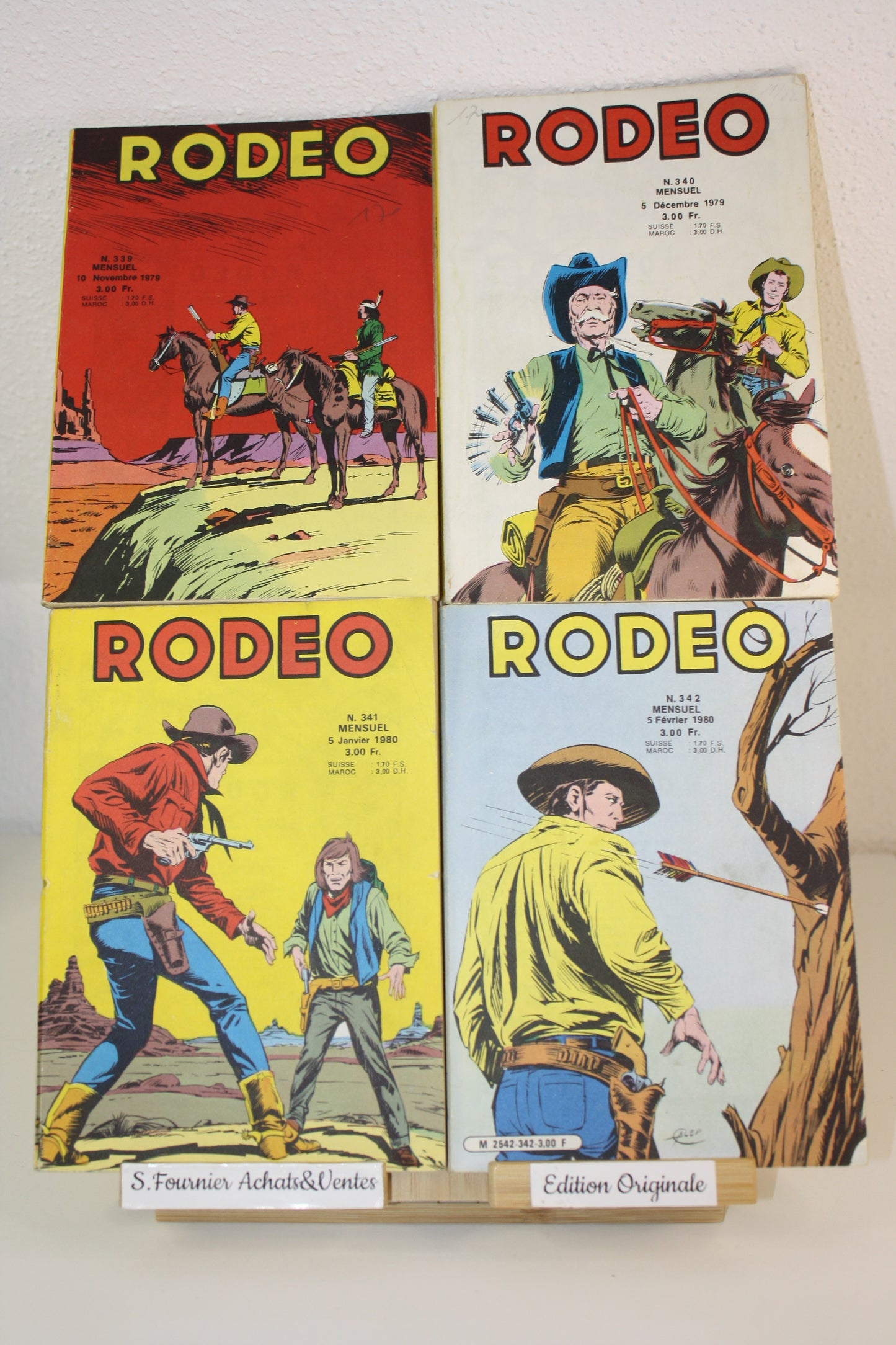 Rodéo du n°339 au n°342 – Rodéo – Collectif – LUG – Périodique – 1979/80