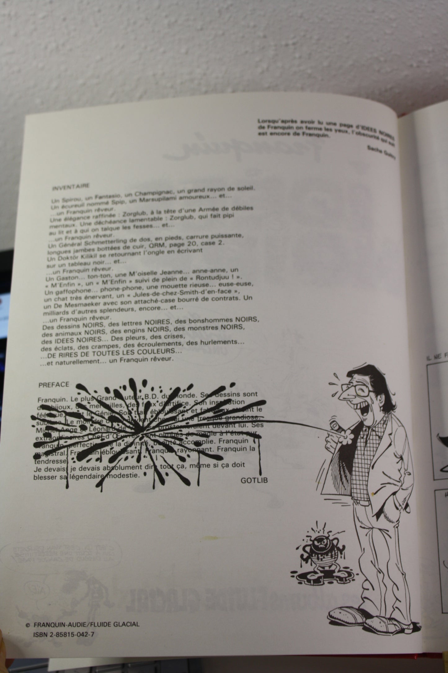 Tome 1 – Idées Noires – Franquin – Fluide Glacial – Réédition – 1991