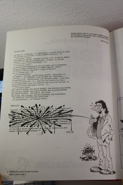 Tome 1 – Idées Noires – Franquin – Fluide Glacial – Réédition – 1991