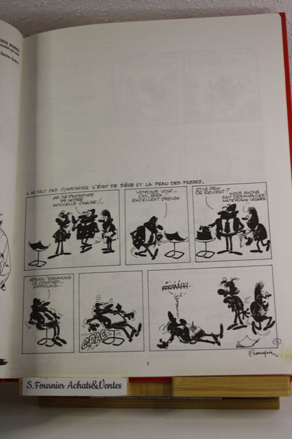 Tome 1 – Idées Noires – Franquin – Fluide Glacial – Réédition – 1991