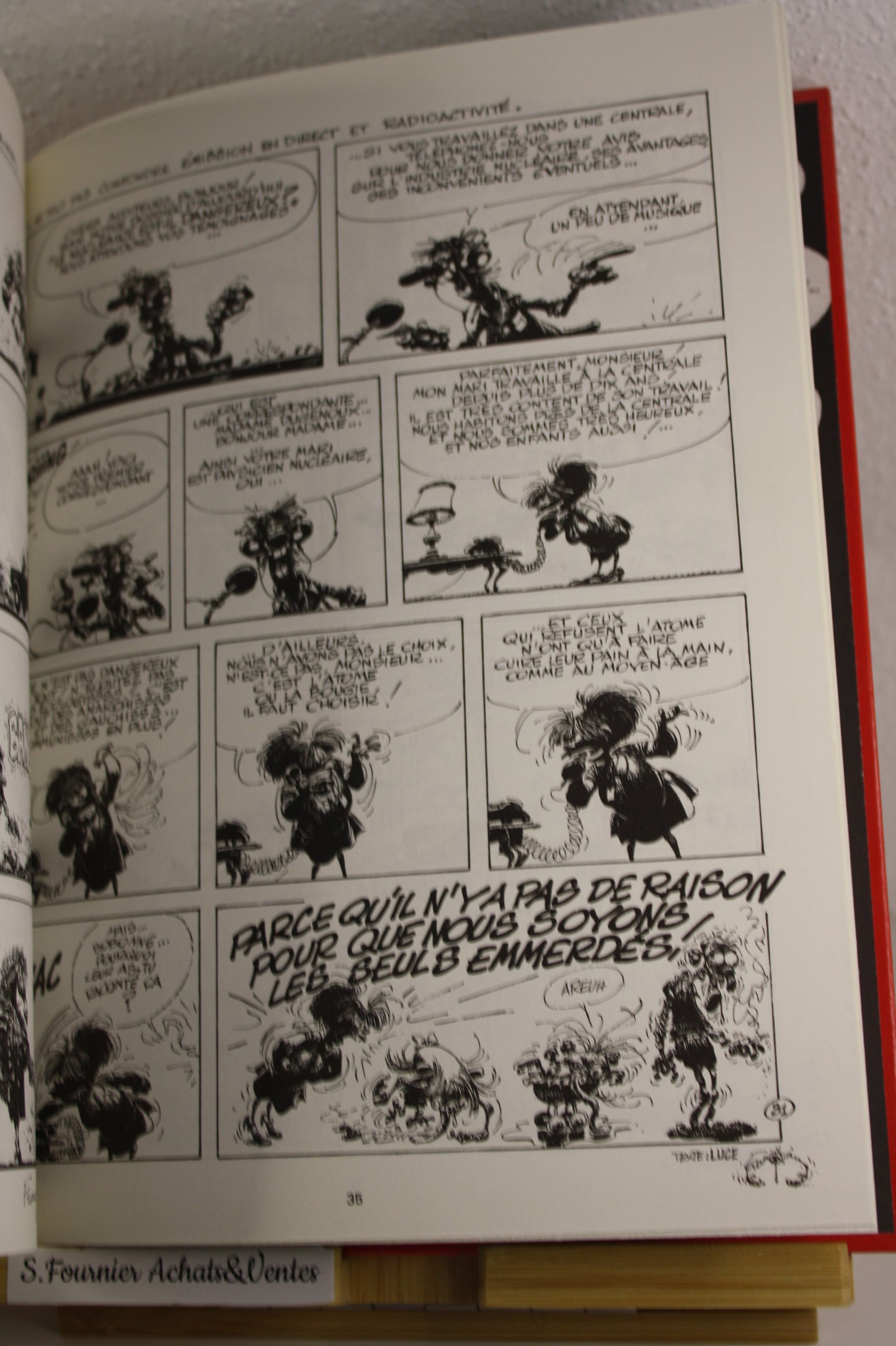 Tome 1 – Idées Noires – Franquin – Fluide Glacial – Réédition – 1991
