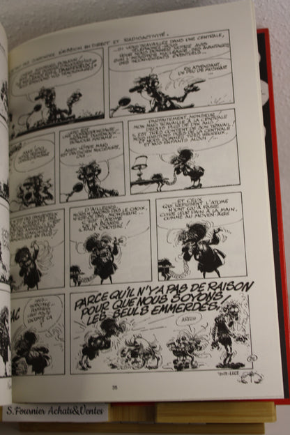 Tome 1 – Idées Noires – Franquin – Fluide Glacial – Réédition – 1991