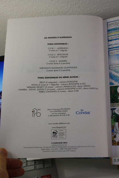 1 La catastrophe – Aldébaran – Léo – Dargaud - Réédition – 2000 à 2014