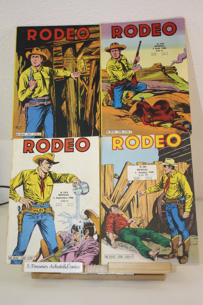 Rodéo du n°347 au n°350 – Rodéo – Collectif – LUG – Périodique – 1980