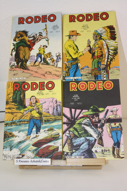 Rodéo du n°355 au n°358 – Rodéo – Collectif – LUG – Périodique – 1981