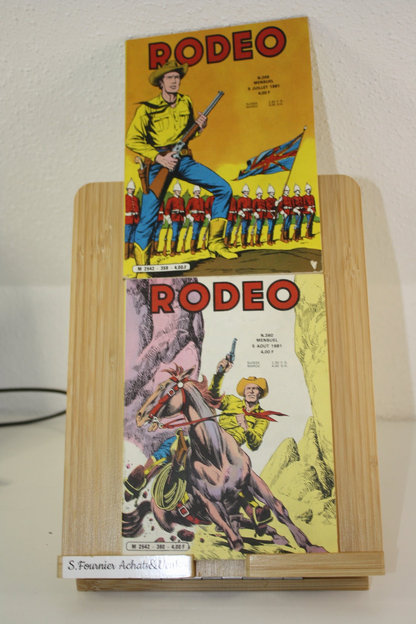 Rodéo du n°359 au n°360 – Rodéo – Collectif – LUG – Périodique – 1981