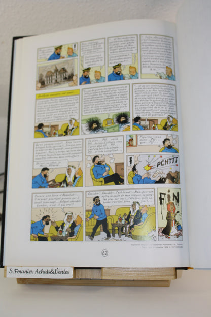 Au pays de l’Or Noir – Tintin – Hergé – Casterman - Réédition - 2000