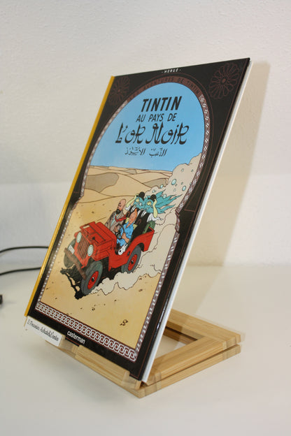 Au pays de l’Or Noir – Tintin – Hergé – Casterman - Réédition - 2000