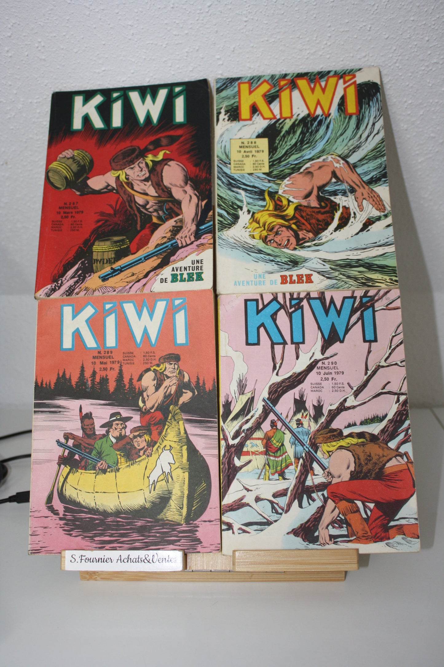 Kiwi du n°287 au n° 290 – Kiwi – Collectif – LUG – Périodique – 1979