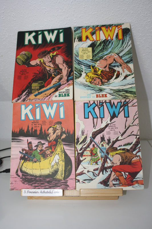Kiwi du n°287 au n° 290 – Kiwi – Collectif – LUG – Périodique – 1979