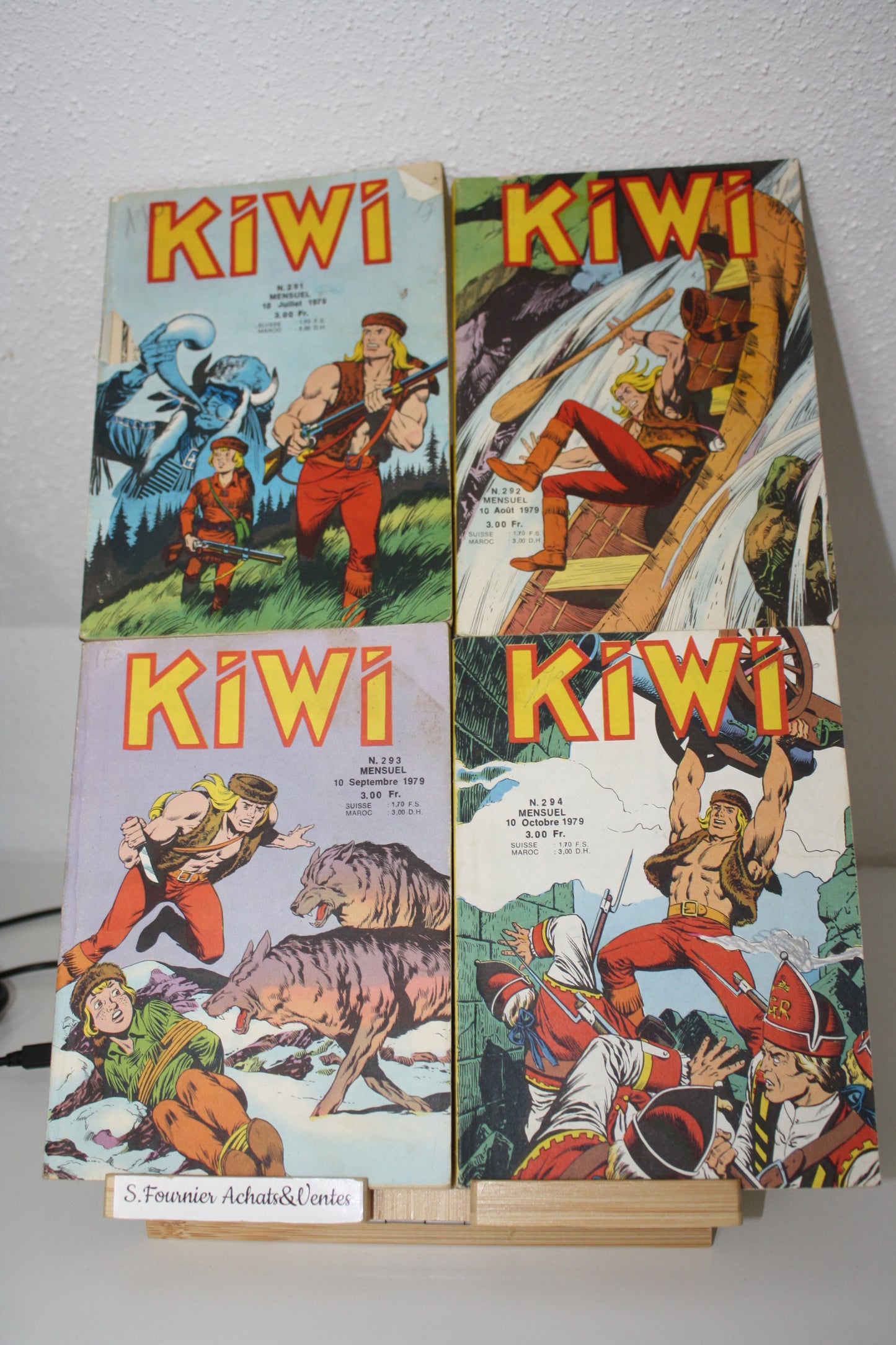 Kiwi du n°291 au n° 294 – Kiwi – Collectif – LUG – Périodique – 1979
