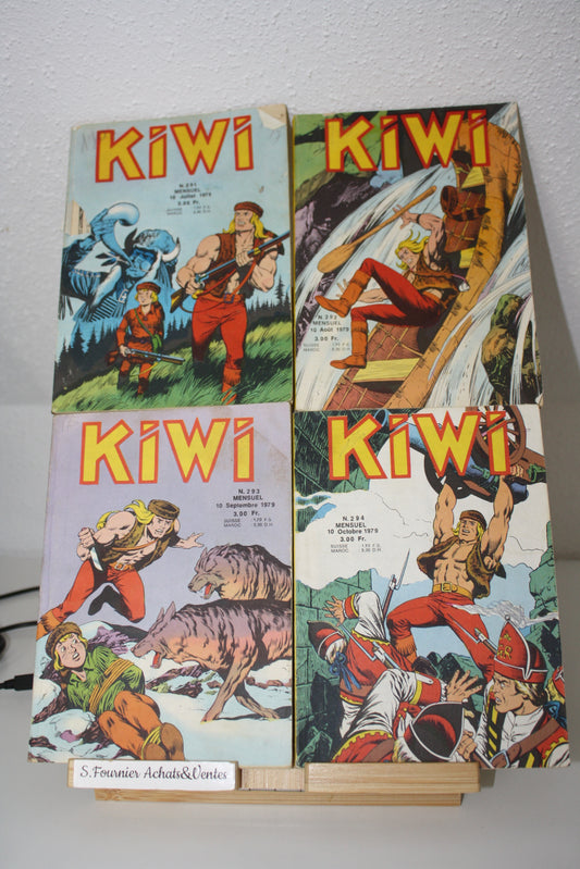 Kiwi du n°291 au n° 294 – Kiwi – Collectif – LUG – Périodique – 1979