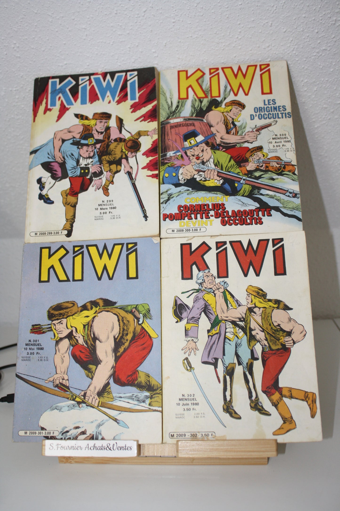 Kiwi du n°299 au n°302 – Kiwi – Collectif – LUG – Périodique – 1980