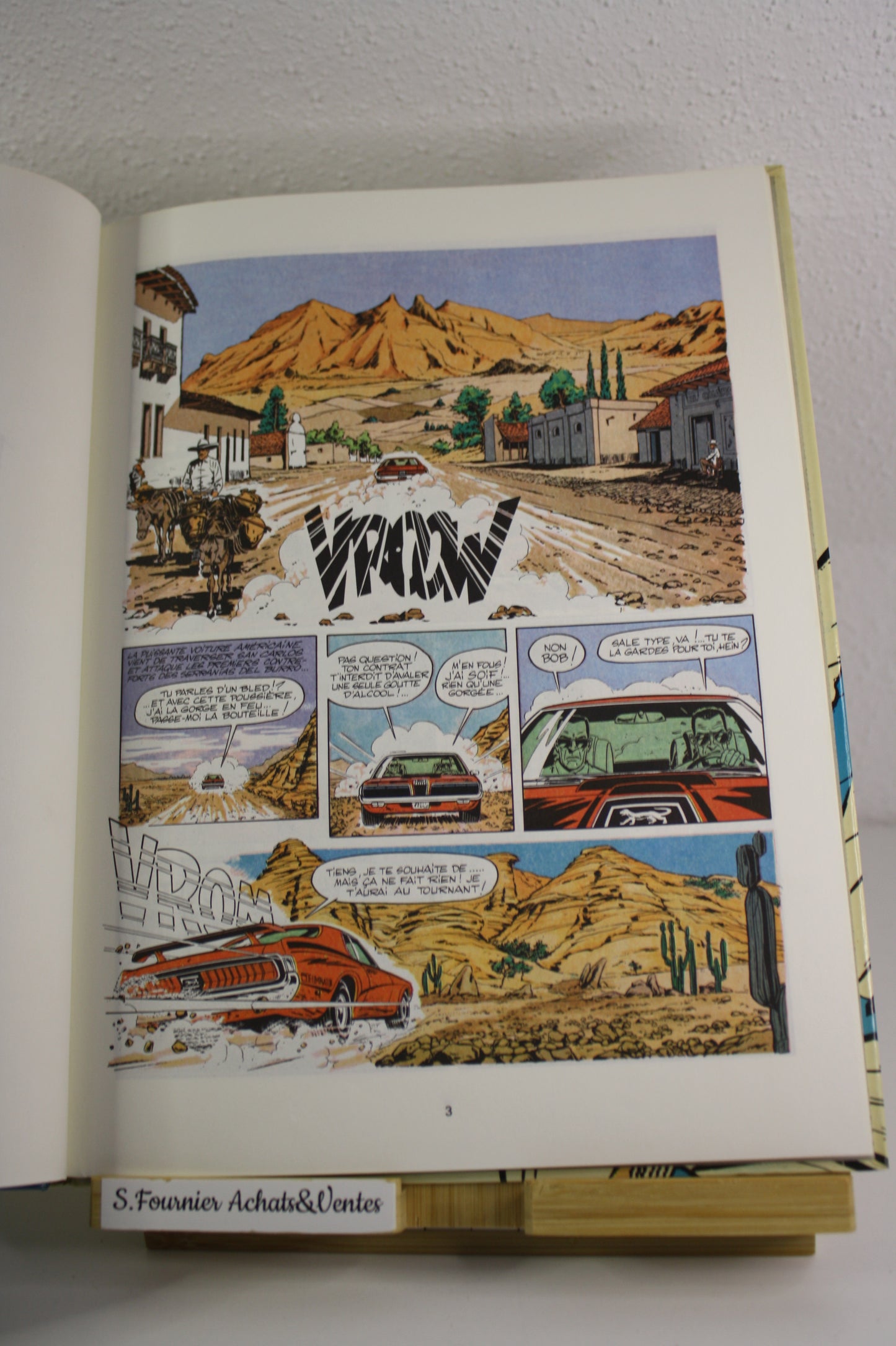 Massacre pour un moteur – Michel Vaillant – Graton – Lombard – Réédition - 1983