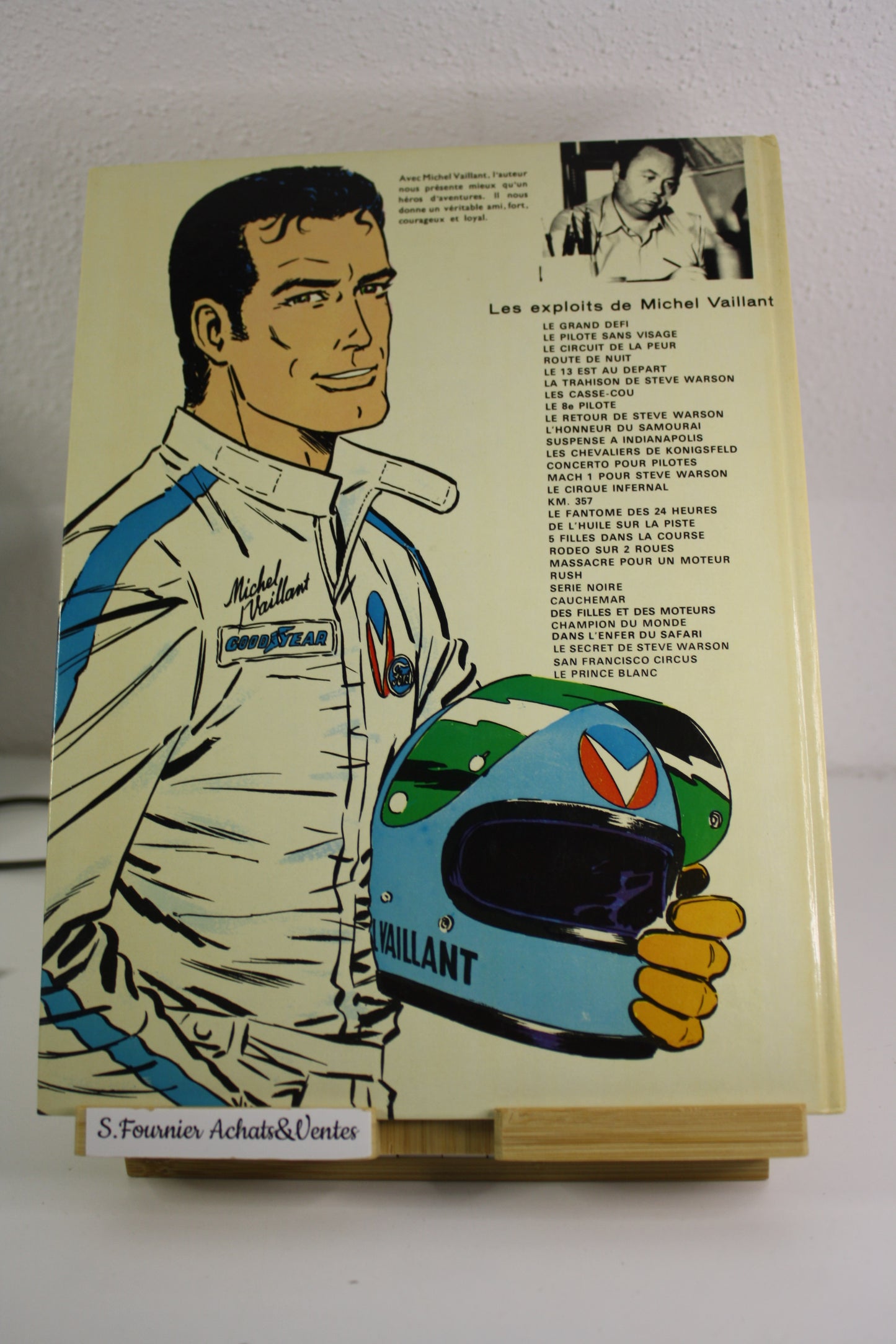 Massacre pour un moteur – Michel Vaillant – Graton – Lombard – Réédition - 1983