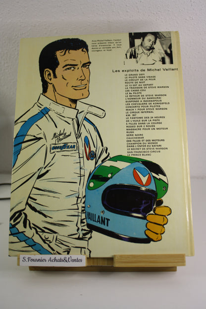 Massacre pour un moteur – Michel Vaillant – Graton – Lombard – Réédition - 1983