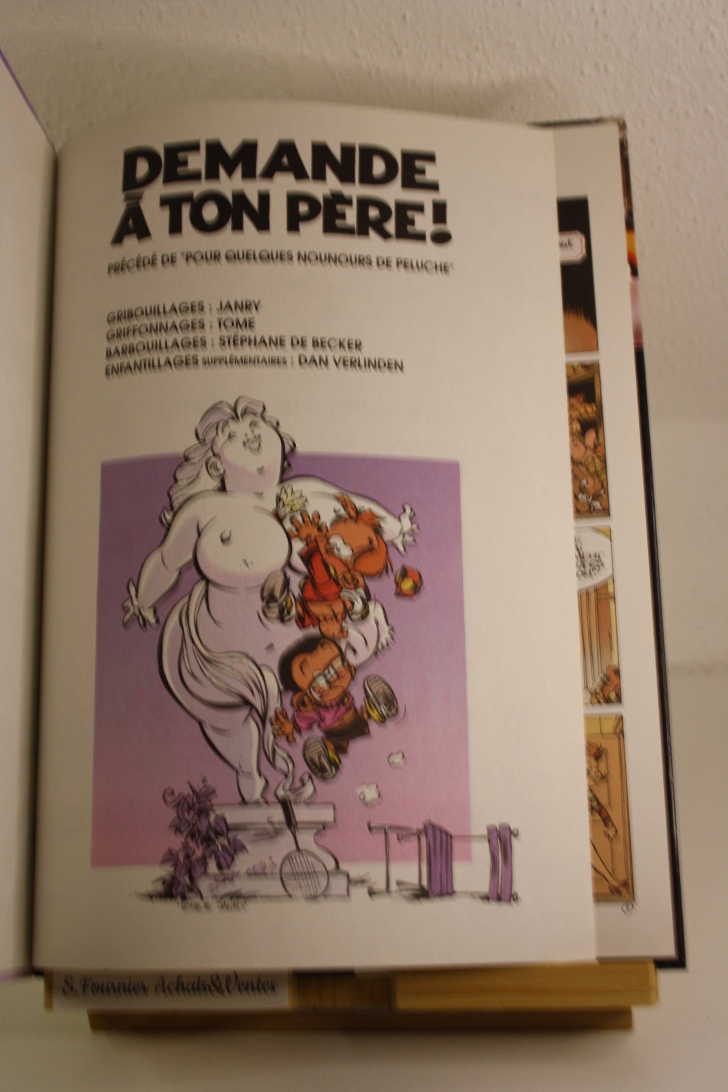 Demande à ton père – Le petit Spirou – Tome Janry – France Loisir – Réédition - 1997
