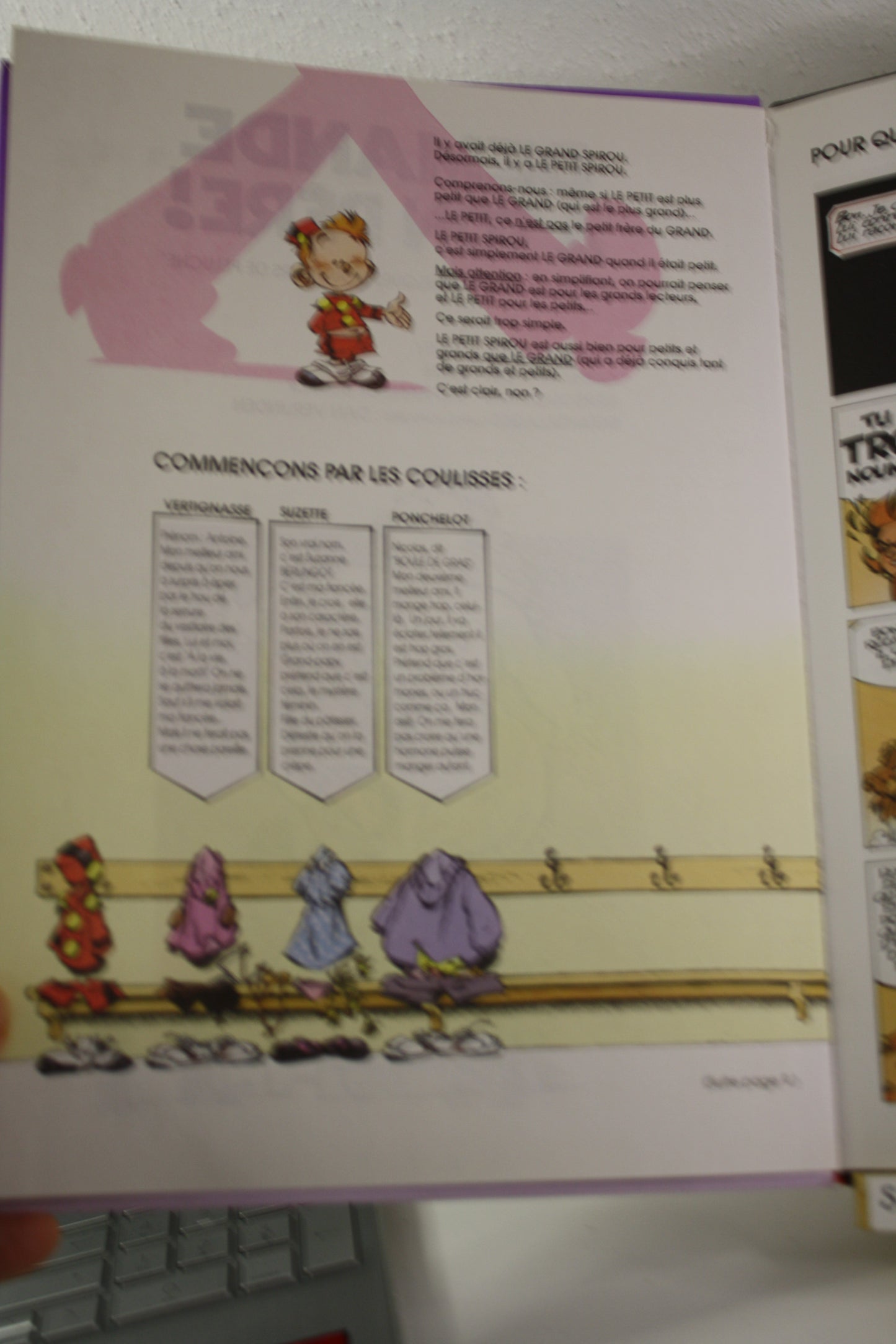 Demande à ton père – Le petit Spirou – Tome Janry – France Loisir – Réédition - 1997