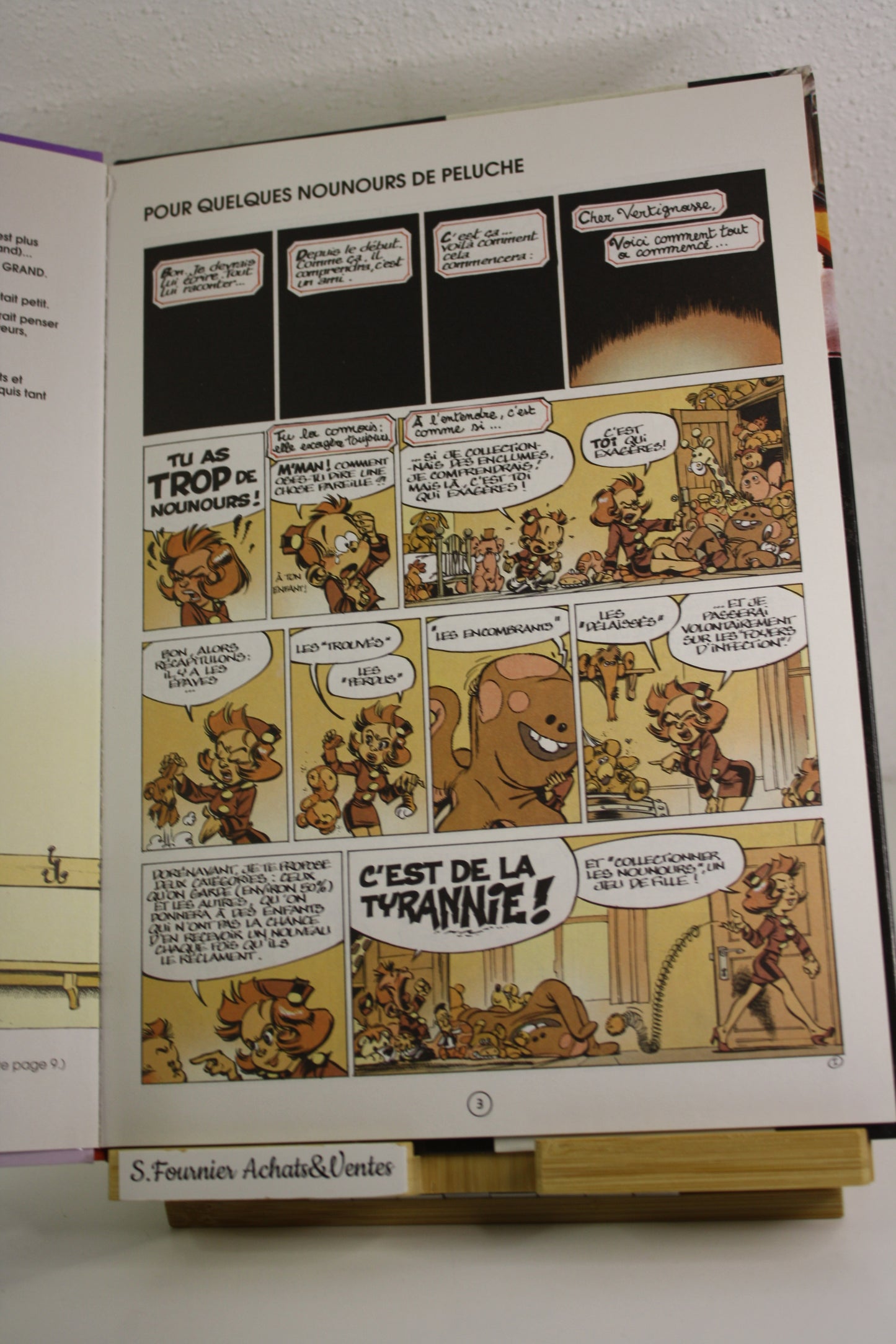 Demande à ton père – Le petit Spirou – Tome Janry – France Loisir – Réédition - 1997
