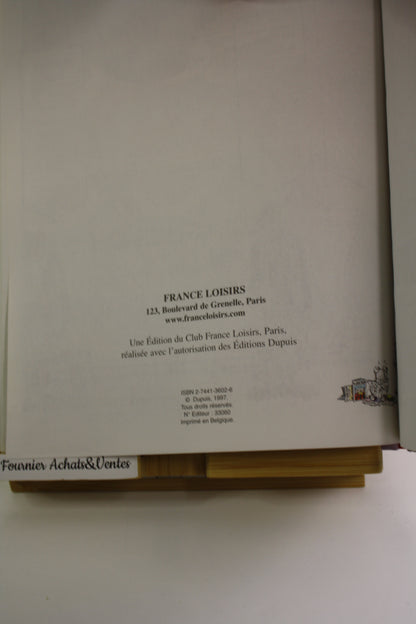 Demande à ton père – Le petit Spirou – Tome Janry – France Loisir – Réédition - 1997