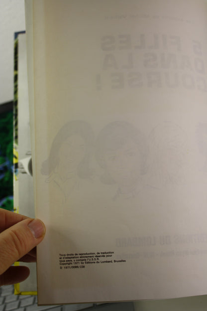 5 filles dans la course – Michel Vaillant – Graton – Lombard – Réédition - 1978