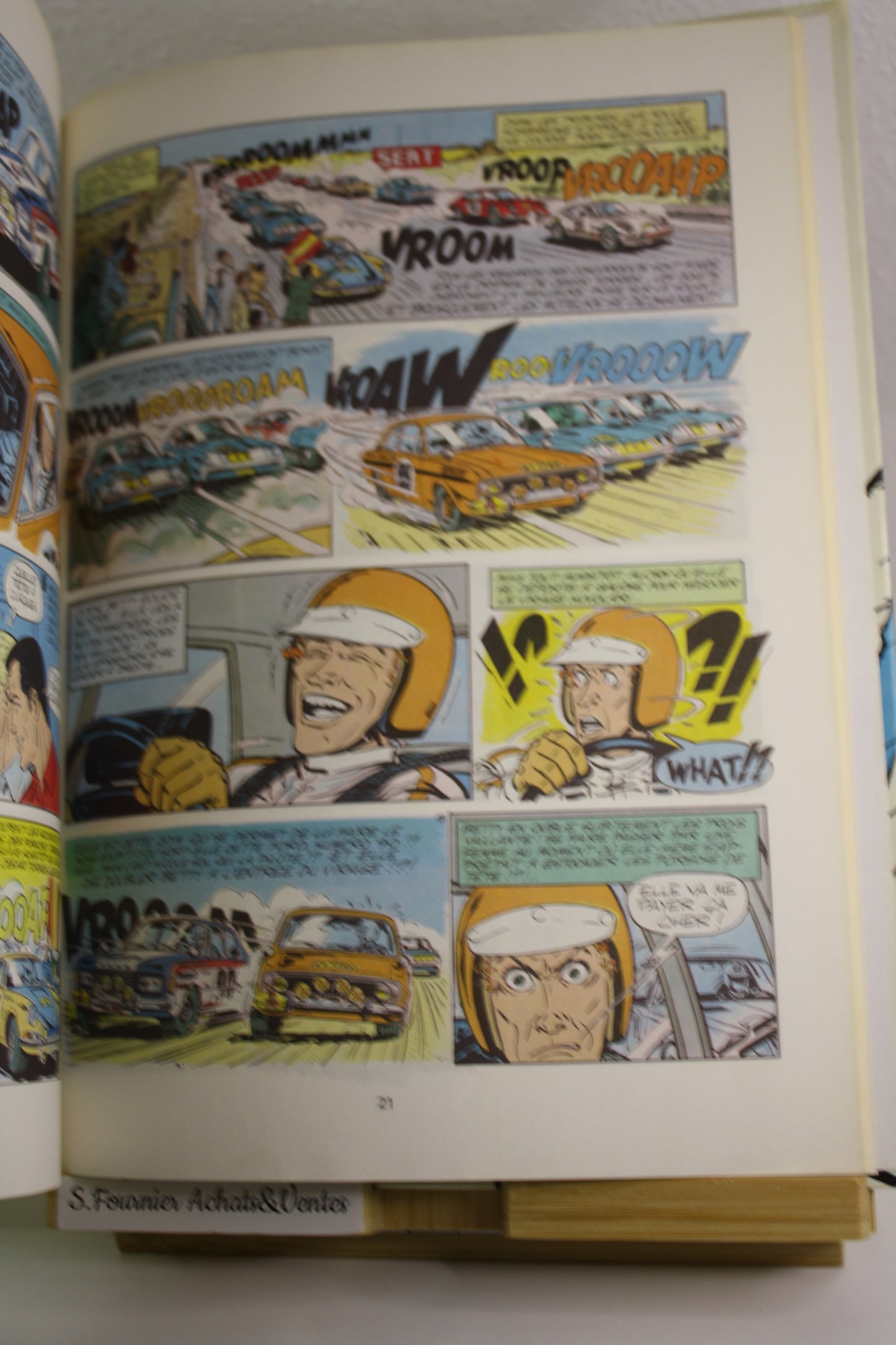 5 filles dans la course – Michel Vaillant – Graton – Lombard – Réédition - 1978