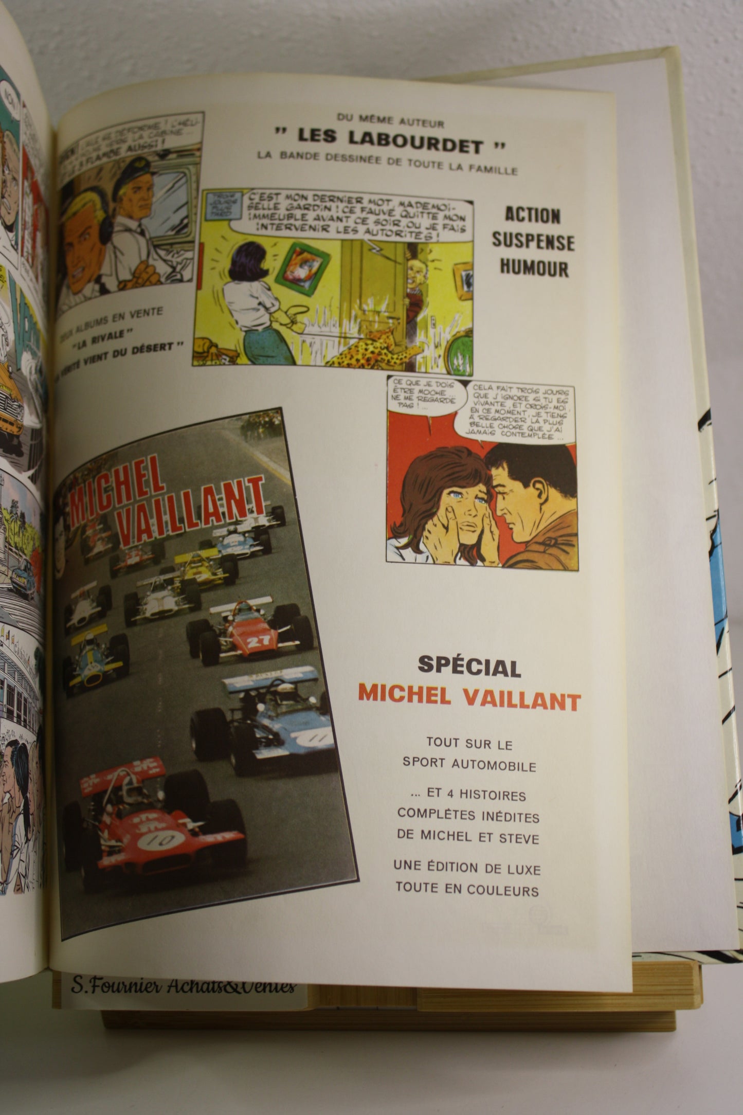 5 filles dans la course – Michel Vaillant – Graton – Lombard – Réédition - 1978