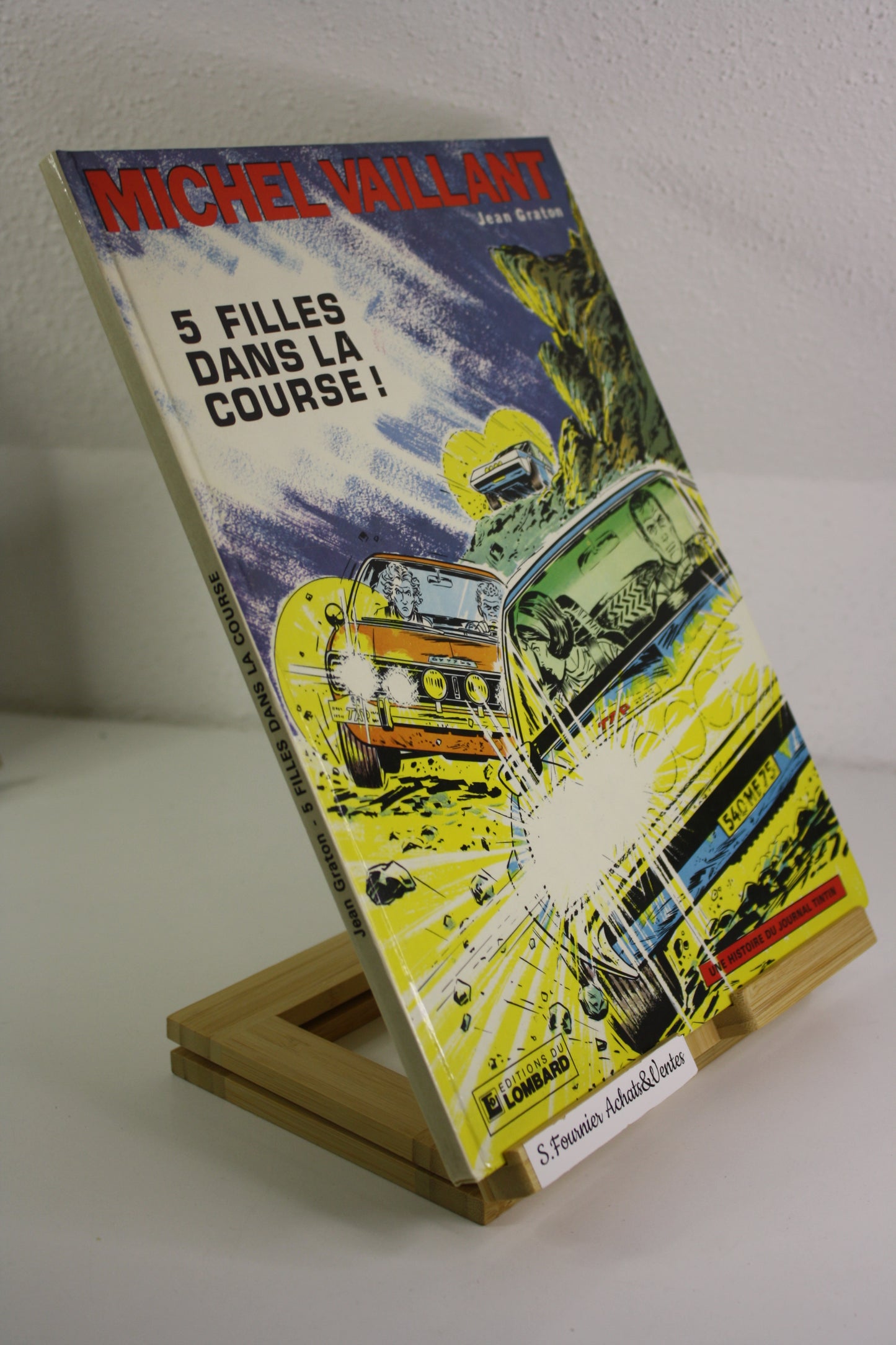 5 filles dans la course – Michel Vaillant – Graton – Lombard – Réédition - 1978
