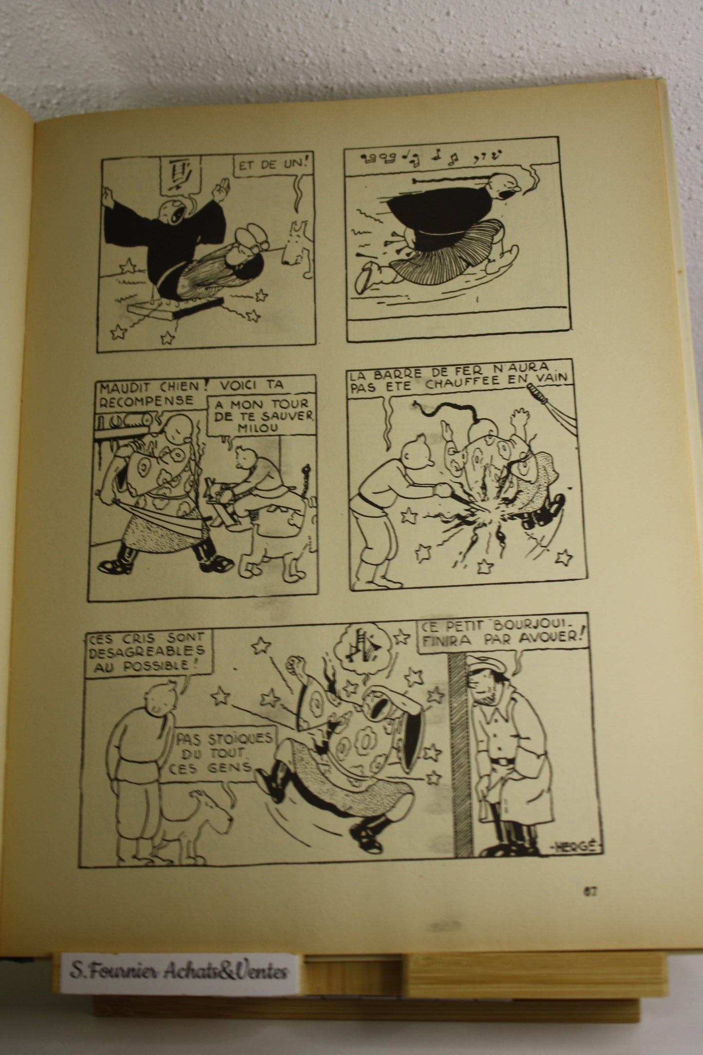 Facsimilé Tintin au pays des soviets – Tintin – Hergé – Casterman – EO - 1981