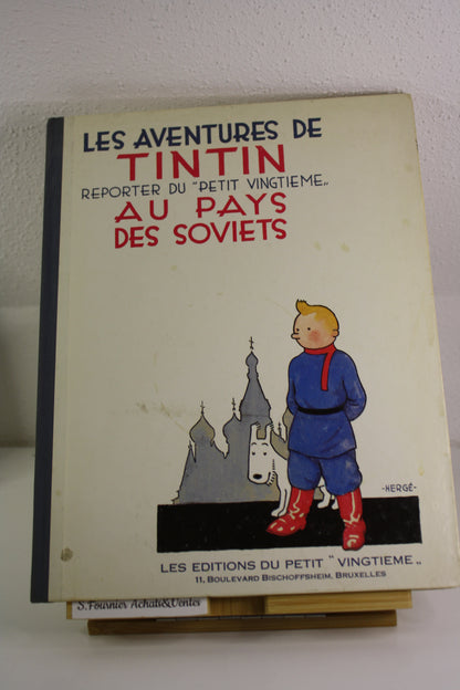 Facsimilé Tintin au pays des soviets – Tintin – Hergé – Casterman – EO - 1981