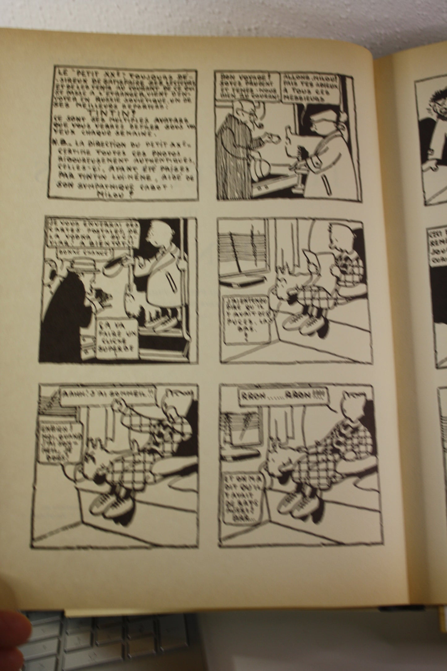 Facsimilé Tintin au pays des soviets – Tintin – Hergé – Casterman – EO - 1981