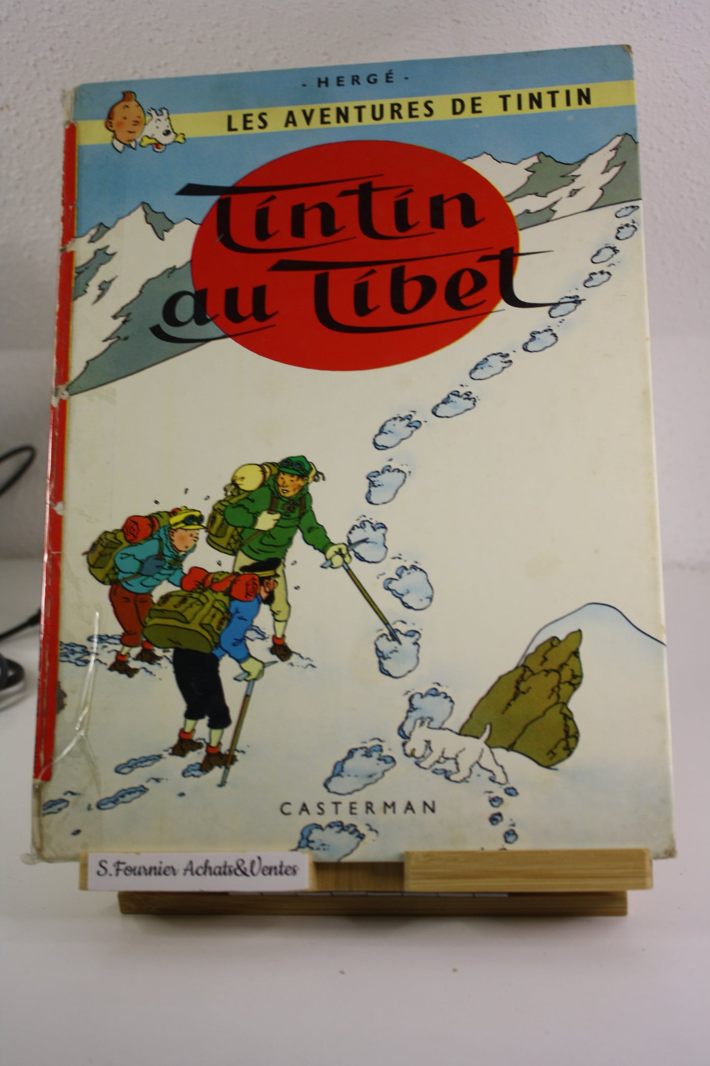 Tintin au tibet – Tintin – Hergé – Casteman – Réédition - 1971