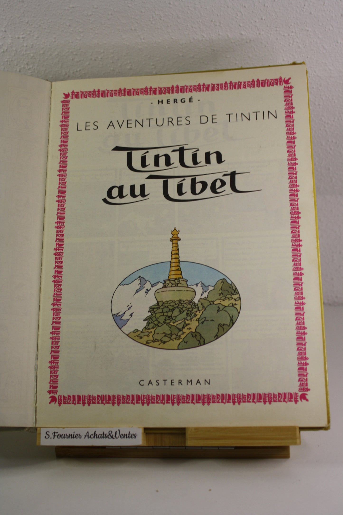 Tintin au tibet – Tintin – Hergé – Casteman – Réédition - 1971