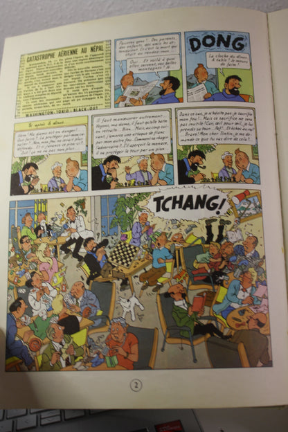 Tintin au tibet – Tintin – Hergé – Casteman – Réédition - 1971