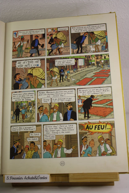 Tintin au tibet – Tintin – Hergé – Casteman – Réédition - 1971
