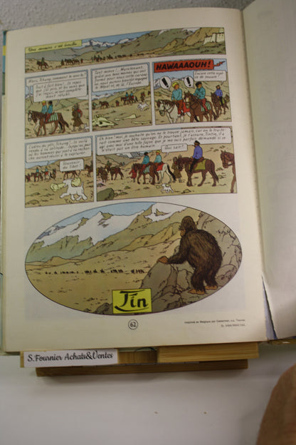 Tintin au tibet – Tintin – Hergé – Casteman – Réédition - 1971