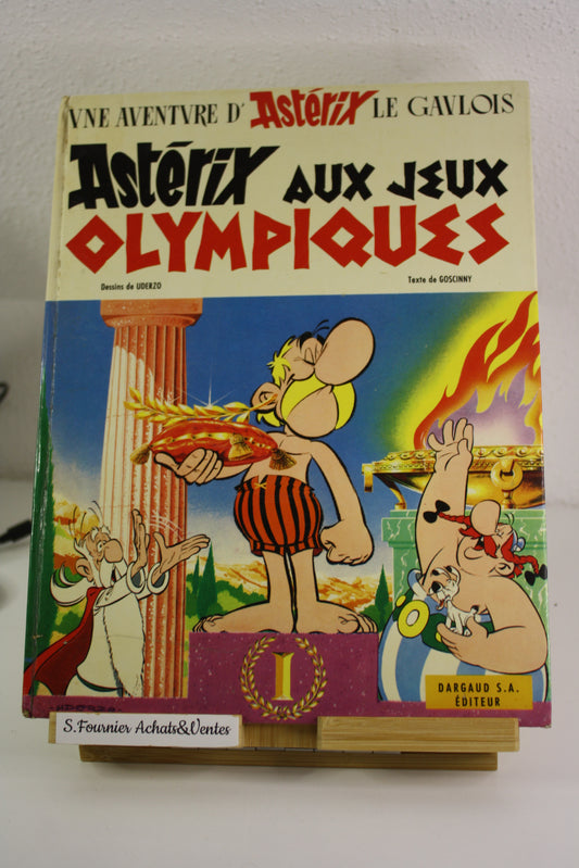 Astérix aux jeux Olympiques – Astérix – Goscinny Uderzo – Dargaud – Réédition - 1969