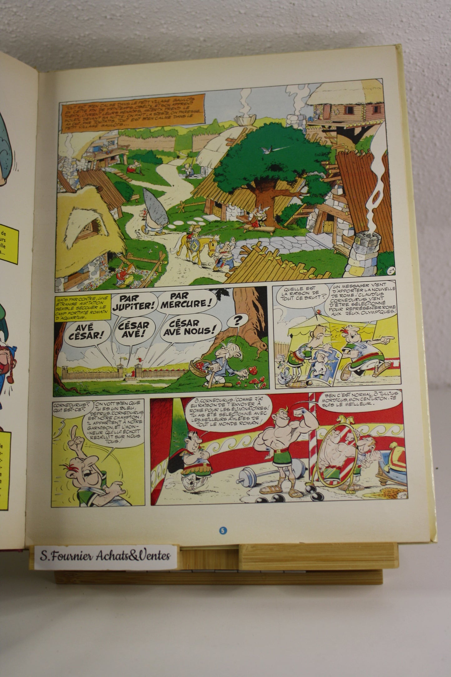 Astérix aux jeux Olympiques – Astérix – Goscinny Uderzo – Dargaud – Réédition - 1969