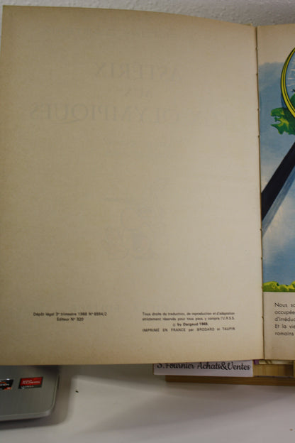 Astérix aux jeux Olympiques Brodard et Taupin– Astérix – Goscinny Uderzo – Dargaud S.A. Editeur – EO - 1968