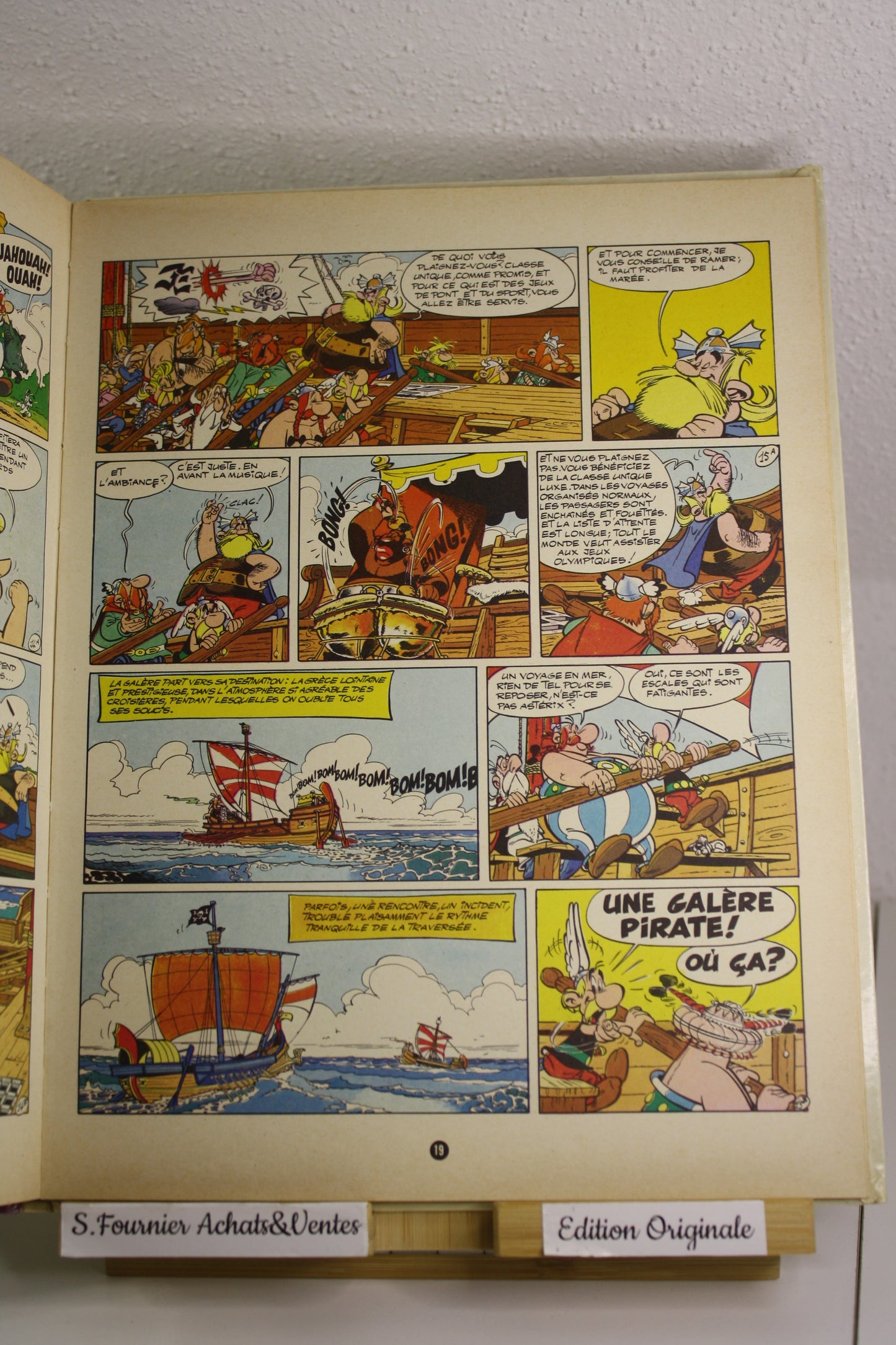 Astérix aux jeux Olympiques Brodard et Taupin– Astérix – Goscinny Uderzo – Dargaud S.A. Editeur – EO - 1968