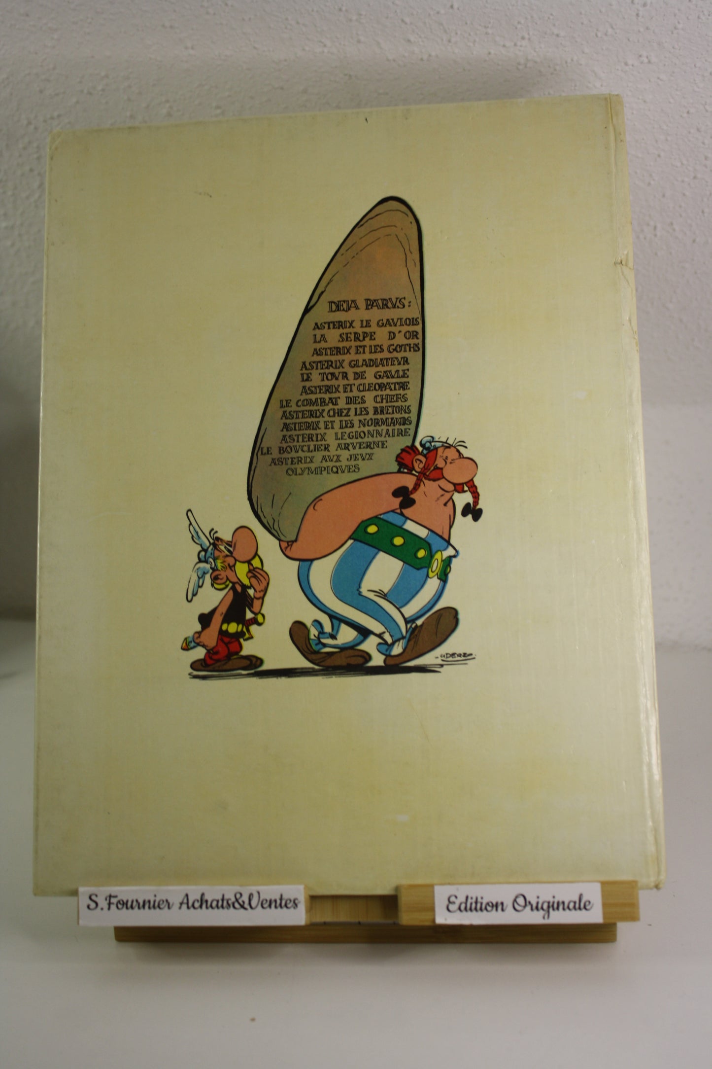 Astérix aux jeux Olympiques Brodard et Taupin– Astérix – Goscinny Uderzo – Dargaud S.A. Editeur – EO - 1968