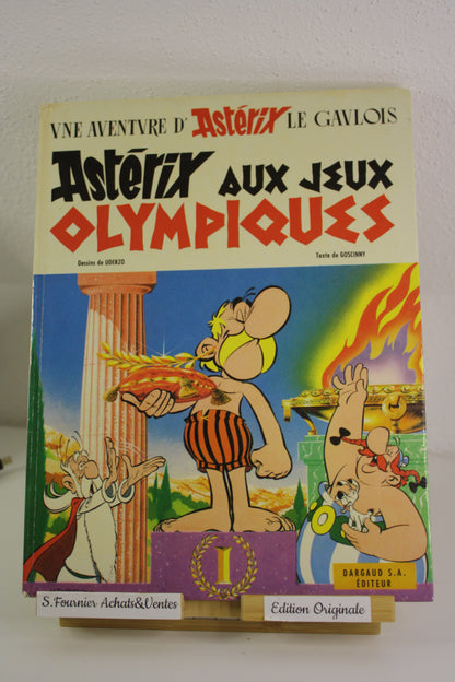 Astérix aux jeux Olympiques (Henon Paris) – Astérix – Goscinny Uderzo – Dargaud S.A. Editeur – EO - 1968
