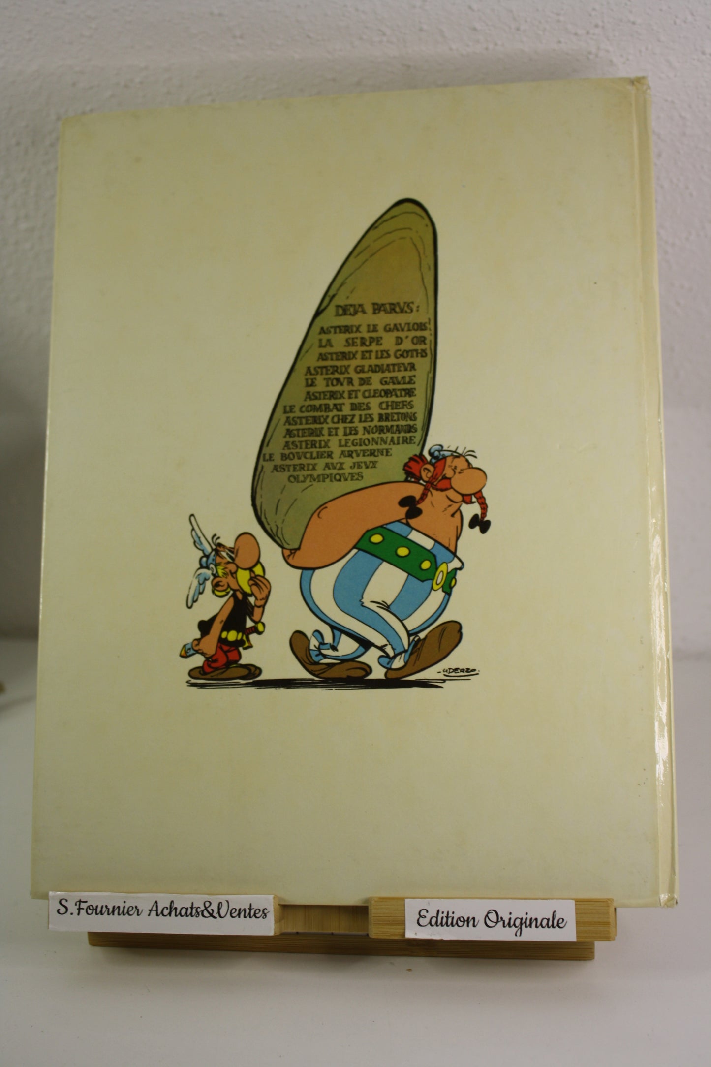 Astérix aux jeux Olympiques (Henon Paris) – Astérix – Goscinny Uderzo – Dargaud S.A. Editeur – EO - 1968