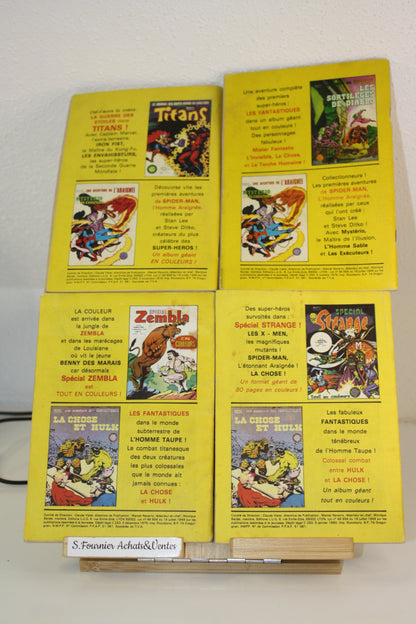 Nevada du n°387 au 390 – Nevada –Essegesse – LUG – Périodique – 1979/80