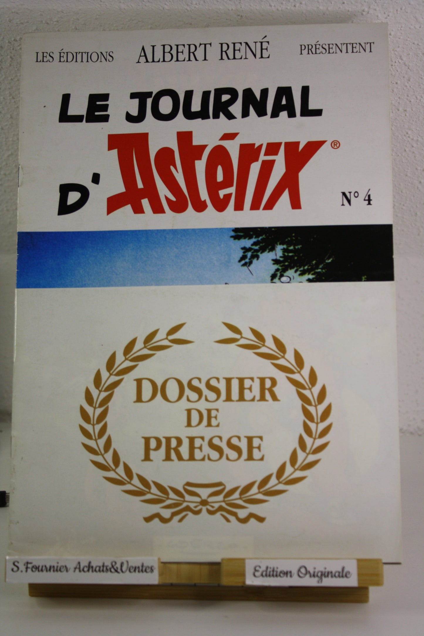 Le journal d’Astérix n°4 – Astérix – Uderzo Goscinny – Albert René – EO - 1991