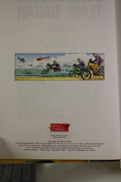 Euromaster team Dakar Tome 1 – Dakar – Zumbiehl Gloria Chatillon – Duteil – EO - 2004
